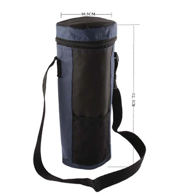 Dark Blue Black Детская еда, молоко бутылка для хранения подогреватель молока бурильного замка Термальность сумка Детские Бутылочки для молока детская бутылочка-термос держатель - Цвет: Dark Blue Black