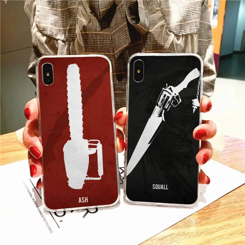 Dangerous Weapons Phone Case For Iphone 7 8 Plus X Xs Max Xr 11 12 13 Mini Pro SE2 Transparent Soft Cover | Мобильные телефоны и