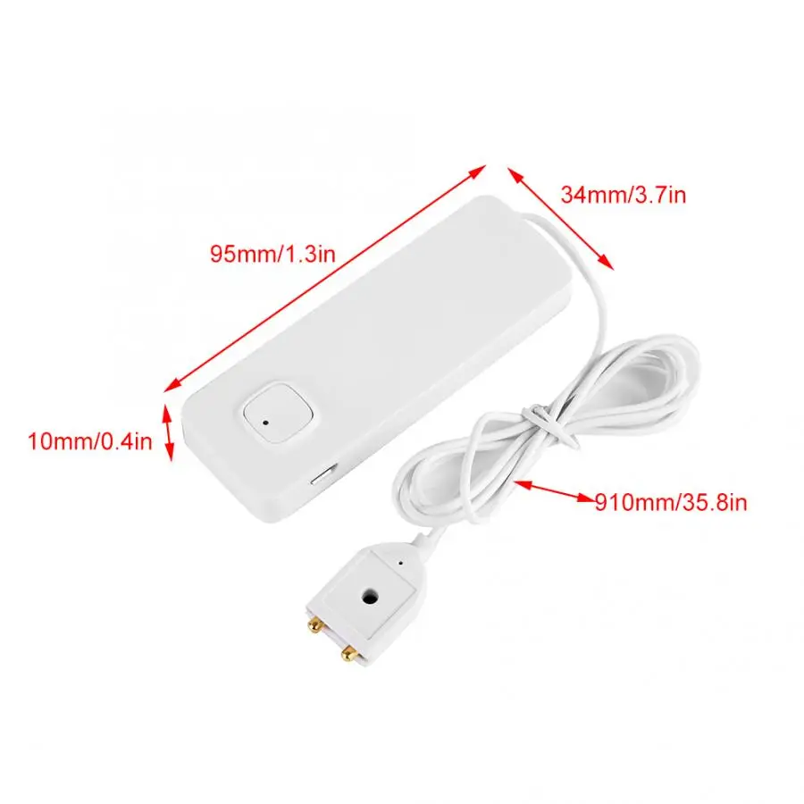 Умный Wifi детектор утечки воды Датчик usb зарядка для Google Assistant/Tuya Сигнализация утечки воды для Amazon Alexa