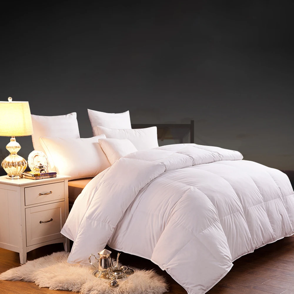 74 × 48 см эластичная пуховая подушка без наволочки спальный шейный домашний текстиль для подушек гусиный пух