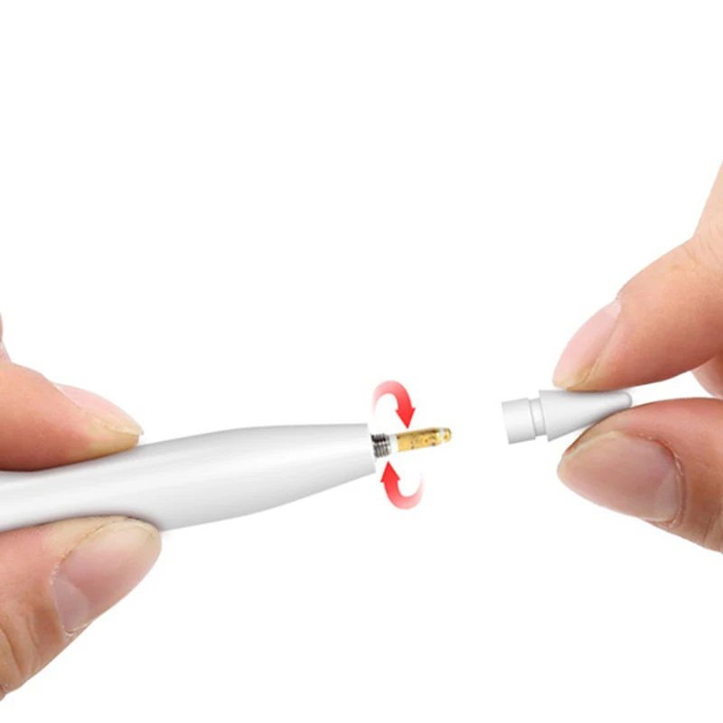 Для Apple Pencil IPad Pro запасная ручка наконечник набор силиконовый белый сенсорный экран части
