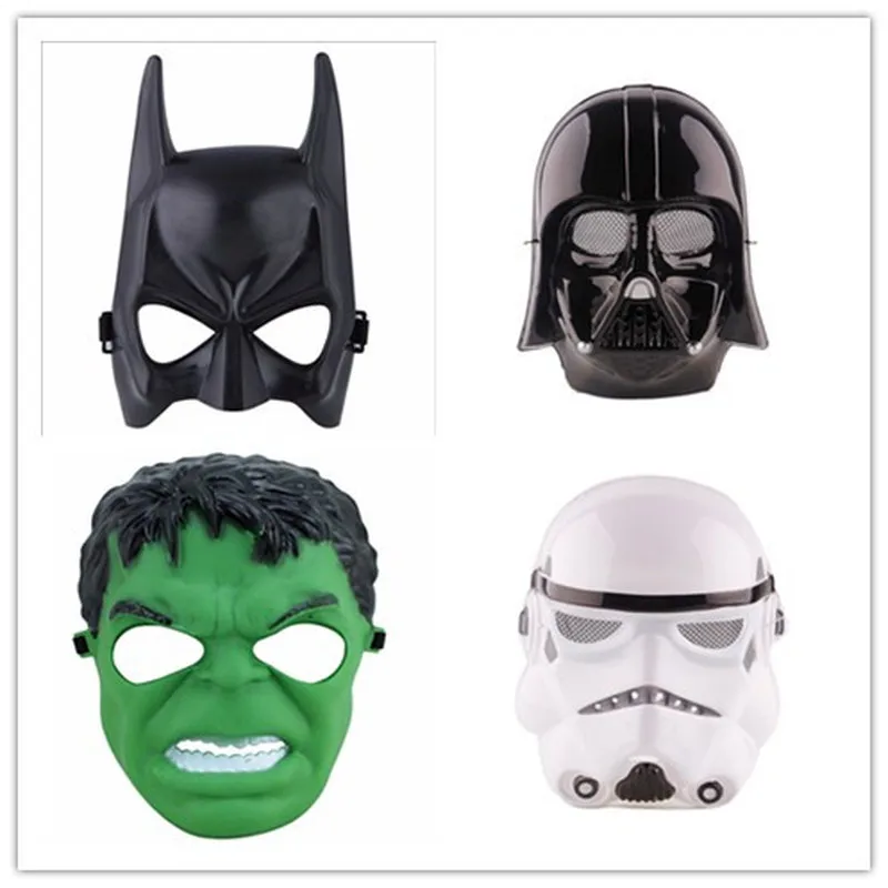 Супергерой маска Дарта Вейдера на Хэллоуин Мстители Капитан Америка Человек