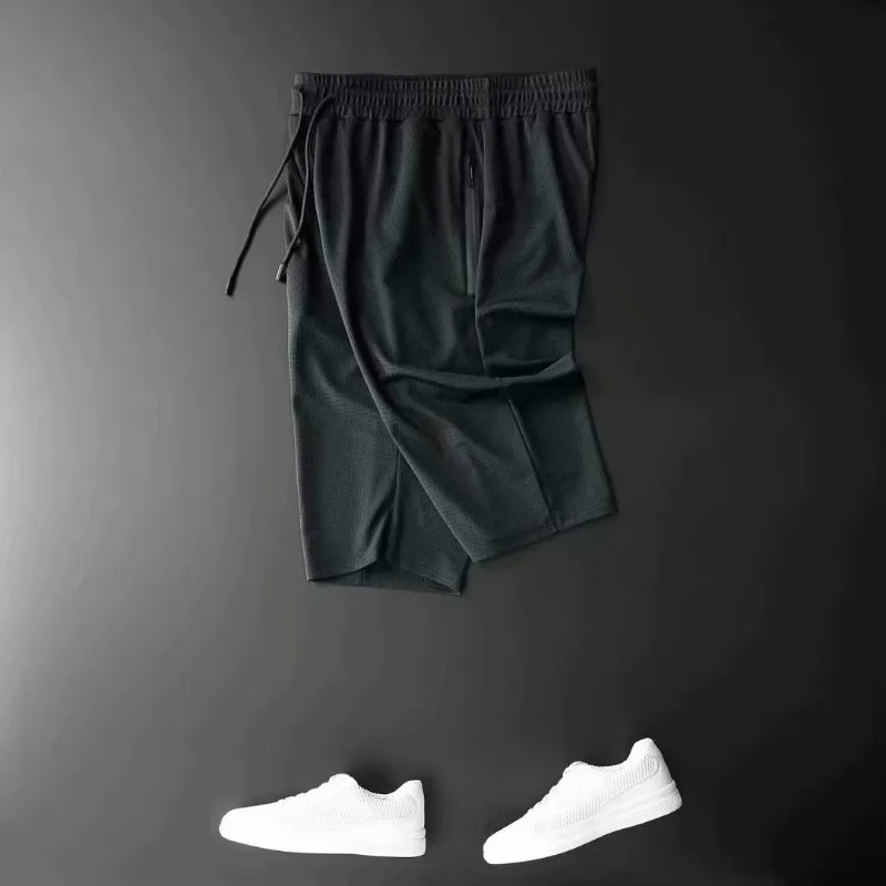 Chinese Style Cropped Cotton Linen Pants Men Sweatpants Streetwear Men Pants hip hop Trousers Joggers Pants Men