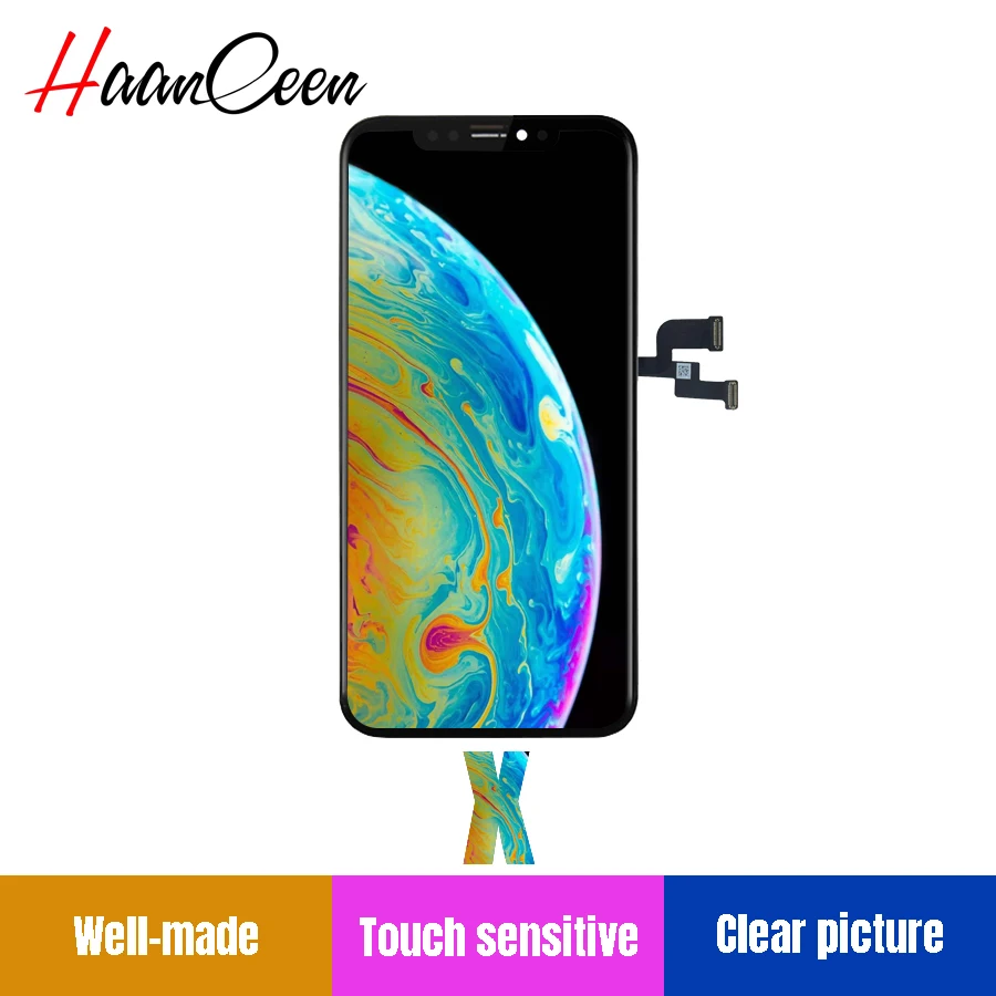 VX Incell LCD Display For Iphone X Touch Screen Replacement No Dead Pixel 3D Assembly True Tone | Мобильные телефоны и
