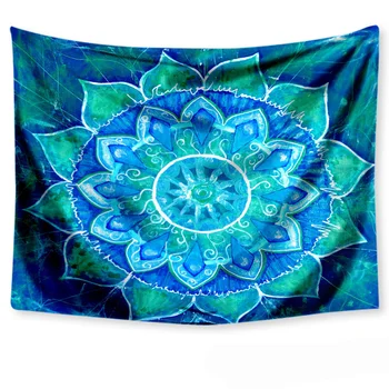 

mandala lotus flower carpet wall hanging tapestry mandala pared muur tapijt drop shipping wall sheet