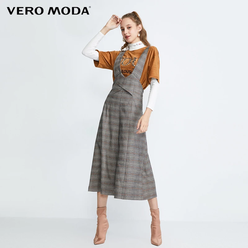 Vero Moda autumn British Jumpsuits pants | 31939X508|Pants Capris| - AliExpress