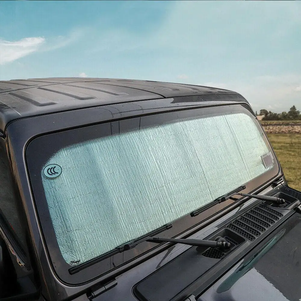 Козырек от солнца на лобовое стекло для Jeep JK Wrangler/ JKU 2007 2017|Козырьки ветрового