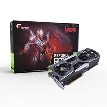Серия iGame GeForce RTX 2060 SUPER 12 нм 14 Гбит/с 8 Гб 256 бит GDDR6 3* DP+ HDMI+ USB-C отслеживание лучей в реальном времени, Ansel, GPU Boost RGB