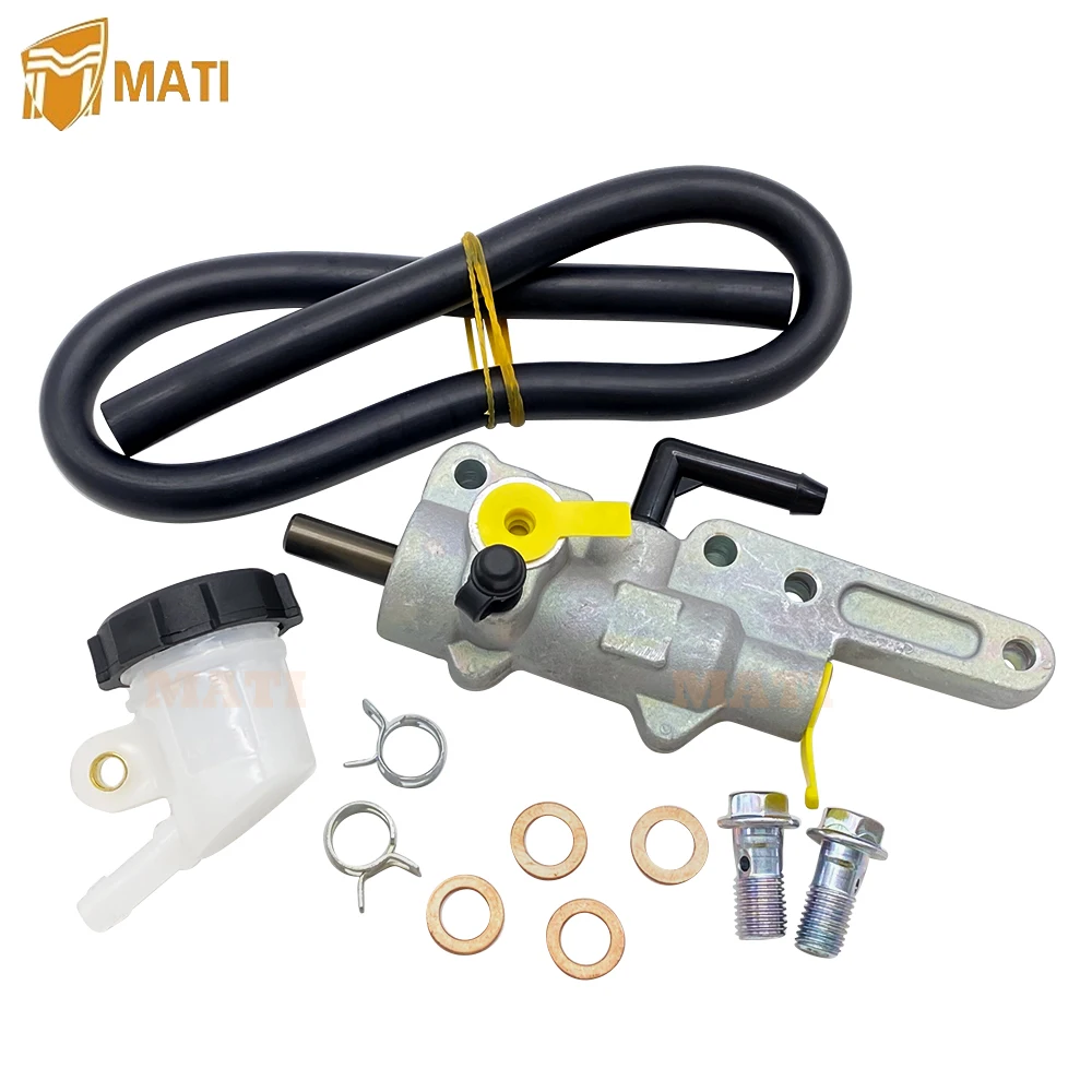 Mati Rear Foot Brake Master Cylinder Assembly for Thunder Arctic Cat 400 450 500 550 650 700 1000 4X4 TRV 1502-293 1502-577 феи рно 4 1 1502 раскрась наклей и отгадай 4 в 1