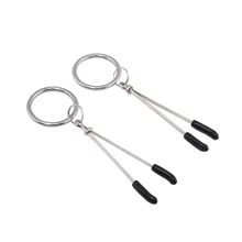 Любовные тонкие зажимы для сосков часы с длинным ремешком для сосков поднизывание для сосков стимуляция массажа секс-игрушки для взрослых товары для сексуального здоровья зажим для губ