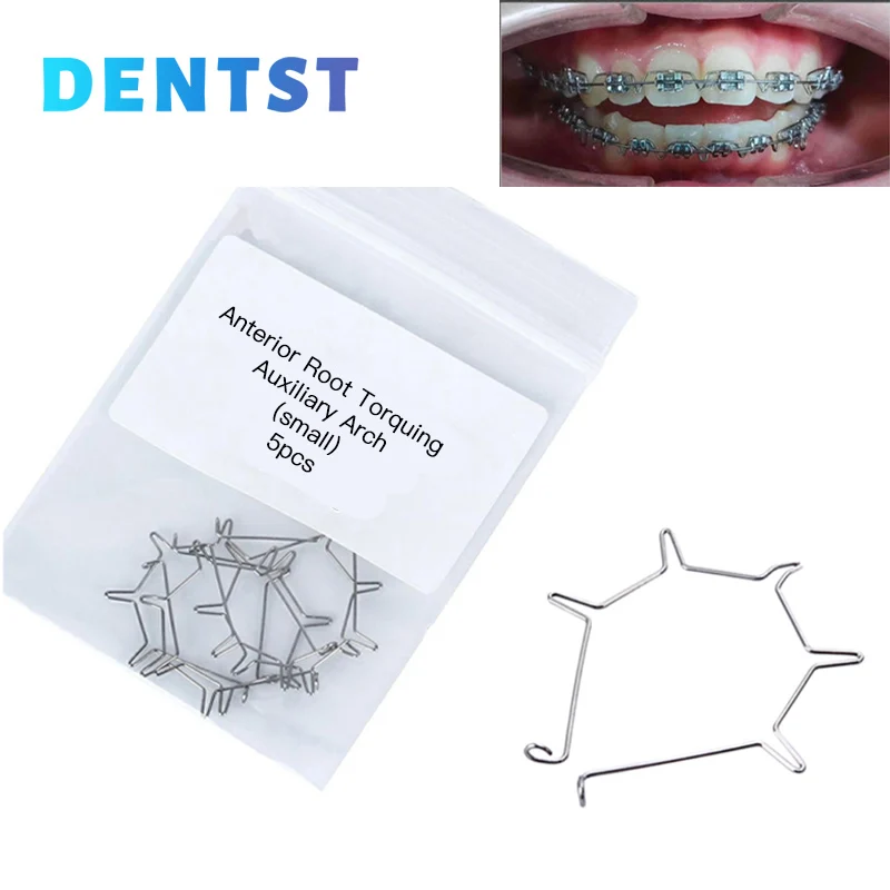Dentst 5pcs/bag Dental Anterior Root Torquing Spring Auxiliary Arch Small Middle Big Orthodontic Accessories Supplier | Красота и