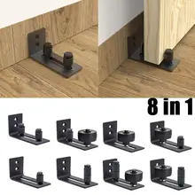 Floor-Guide-Clips Sliding-Door-Fittings Guide-Door Wall-Mount Floor-Bottom Stay-Roller