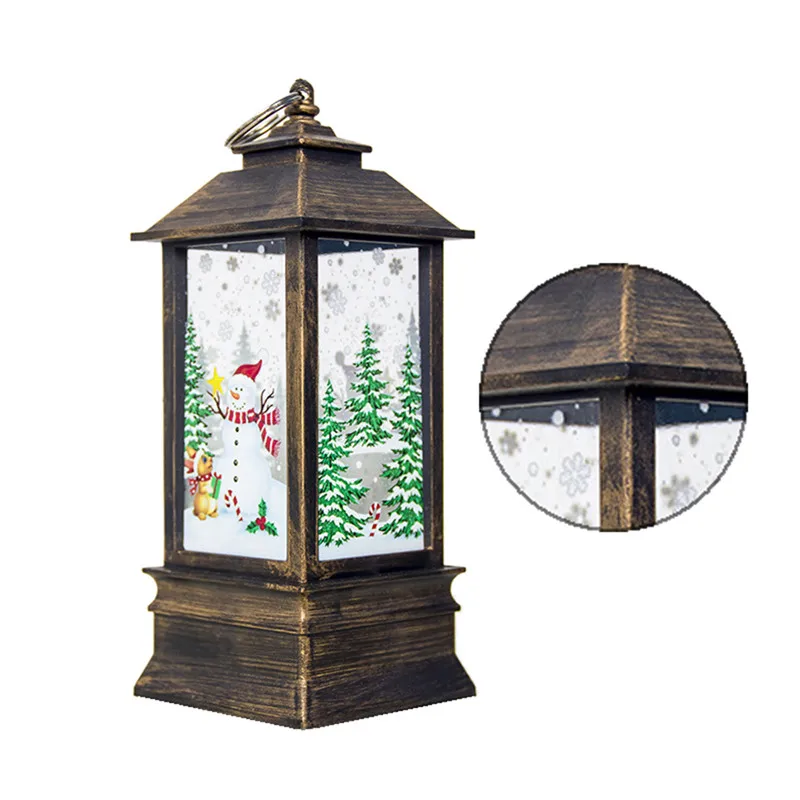 Christmas Decoration Christmas Portable Wind Lights Christmas Tree Pendants New Year Decoration For Home