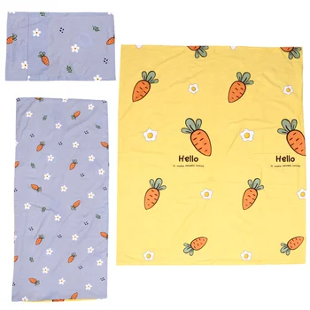 

3Pcs/Set Bedding Set Breathable Cotton Comfortable Cotton Bedding Set Cotton Cover Set Child Bedding Set for Child Room Home