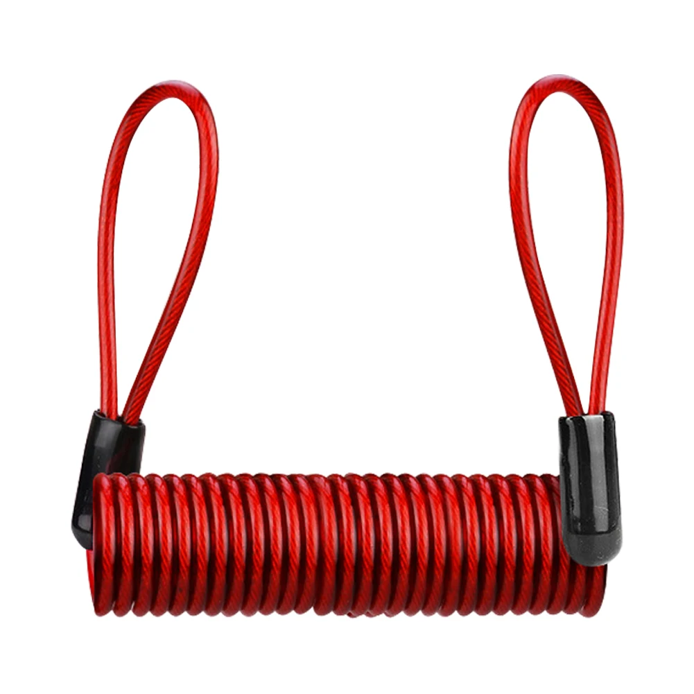 1.2m Anti Thief Motorbike Wheel Alarm Disc Lock Security Lock Reminder Cable w/ Dual Loop Bike Motorcycle Disc Set Warning Rope 1.2m Anti Thief Motorbike Wheel Alarm Disc Lock Security Lock Reminder Cable w/ Dual Loop Bike Motorcycle Disc Set Warning Rope