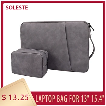 

Laptop Bag Sleeve Computer Case For MacBook Pro 13" 2020 Handbags For PC HUAWEI Matebook 13.3" Notebook Cover 14.1 15.4" Case