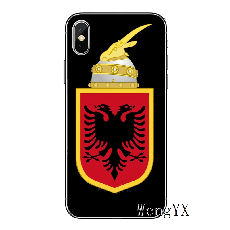 Роскошный Государственный Флаг Албании для samsung galaxy A10 A30 A40 A50 A60 A70 xiaomi mi 9 redmi note 7 для huawei p30 lite pro Чехол - Цвет: Albania-Flag-A-04