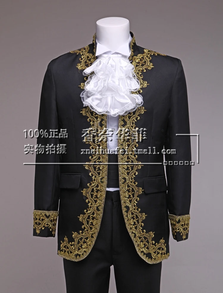 Court Dresses Men's Prince Marshal's National Dresses Retro Men's Antique Dresses Performance Ball