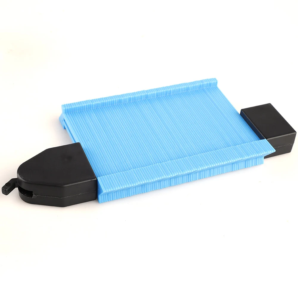 Self-Locking contour Profile Gauge Tiling Laminate Tiles Edge Shaping Wood Measure Ruler ABS Contour Gauge Duplicator 5inch