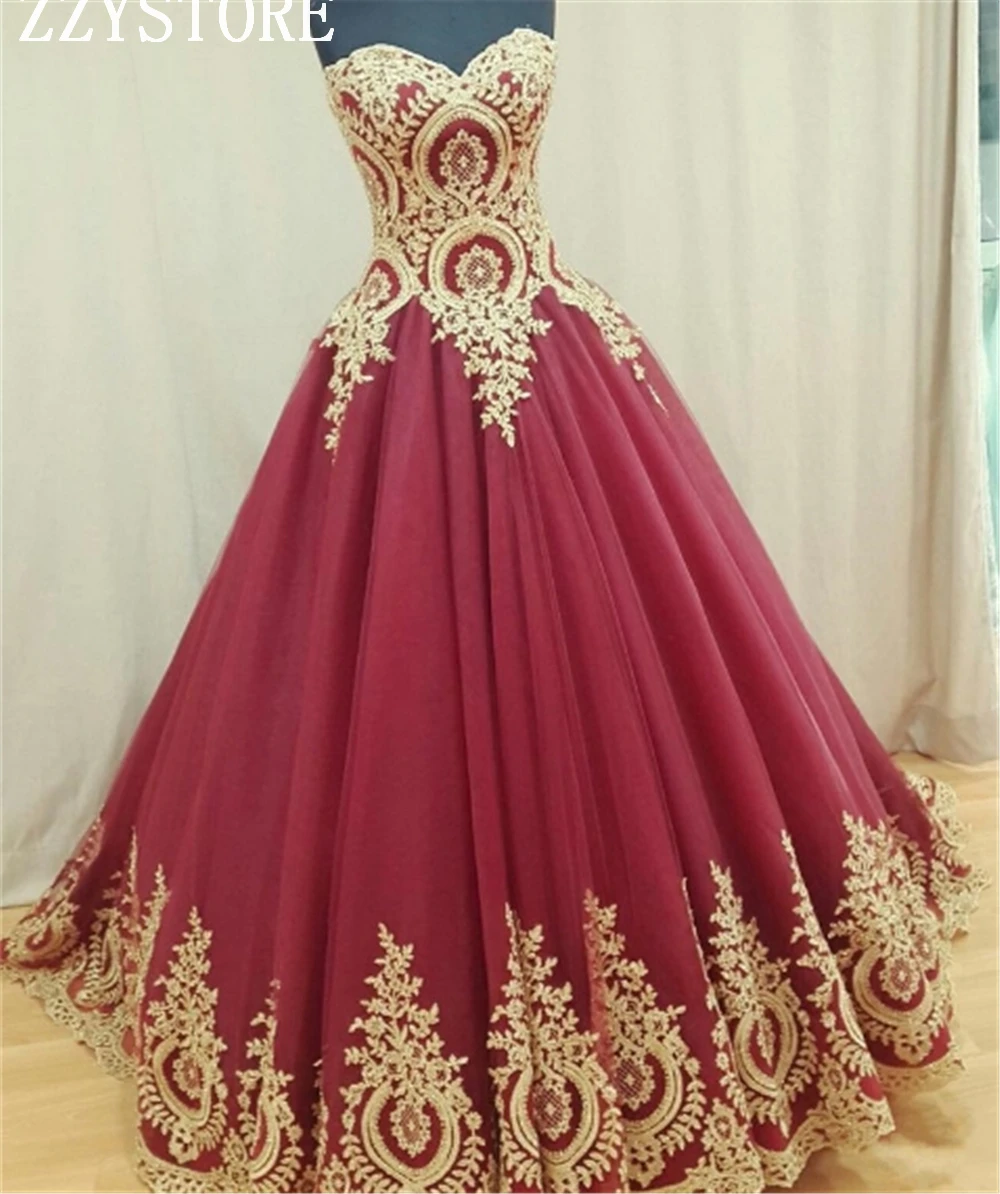 Fashion Corset Quinceanera Dresses Custom-Made Formal Party Gowns Sweetheart Sequined Lace Tulle Lace-Up Applique Ball Gown