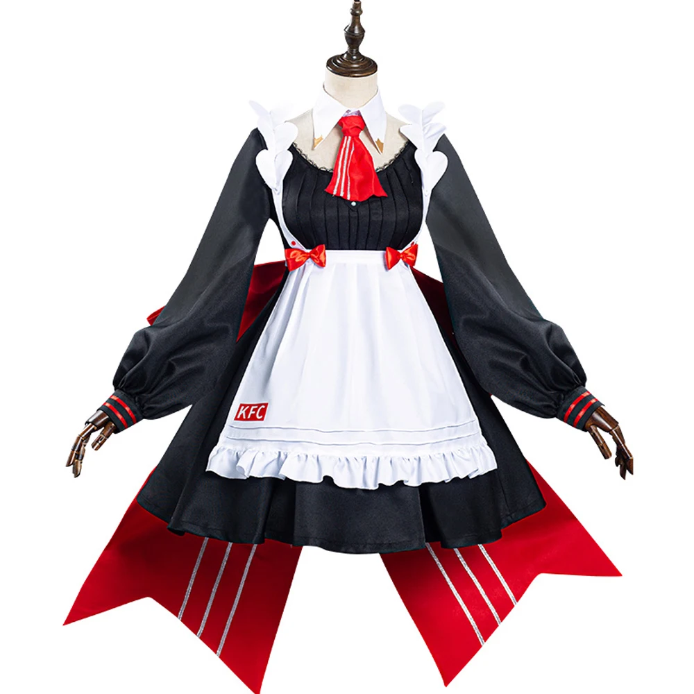 

Genshin Impact x KFC Noelle Maid Dress Cosplay Costume Halloween Carnival Suit