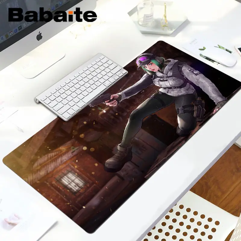Большой коврик для мыши Rainbow Six Siege, геймерский игровой коврик, большой коврик для мыши, Настольный коврик для ПК, компьютера, ноутбука, XL 700X300 мм
