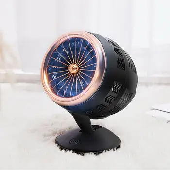 

Portable Rotary USB Charged Turbine Convection Circulating Air Cooler Summer Fan Mini Portable Air Conditioner Multi-function