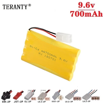 

( H Model ) 9.6v 700mah NiCD Battery For Rc toy Car Tanks Trains Robot Boat Gun Ni-CD AA 700mah 9.6v Rechargeable Battery 1Pcs