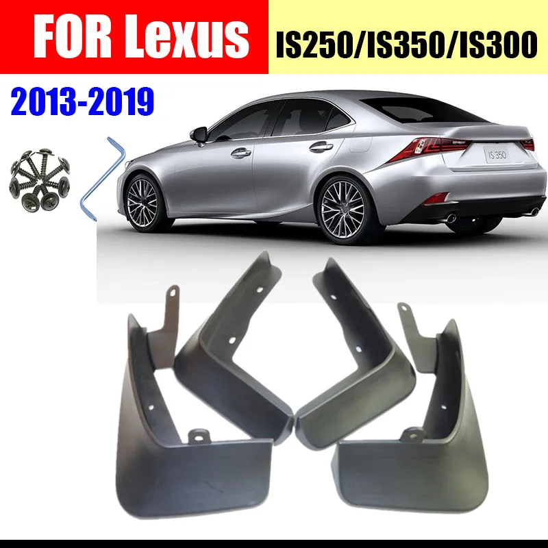 For Lexus Is250 Is300 Is350 Mud Flaps Splash Guards Fender Car