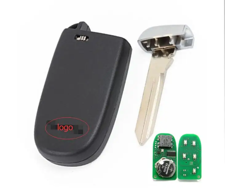 OEM M3N-40821302 умный дистанционный брелок для 3 кнопки 433 МГц ID46 чип Fiat 500X умный ключ