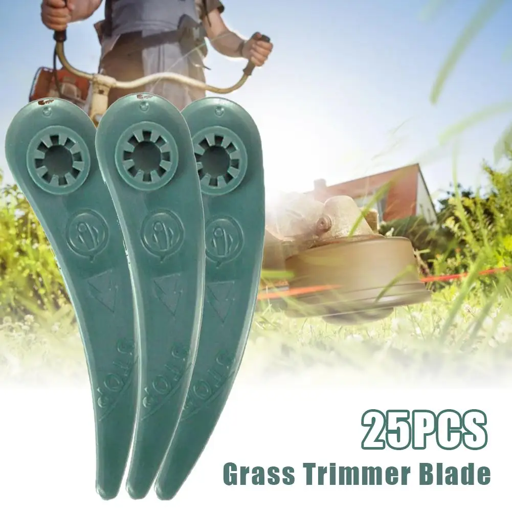 

25PCS Plastic Trimmer Replacement Blades For Bosch ART 26-18Li, ART 23-18 Li Grass Trimmers 2020 New