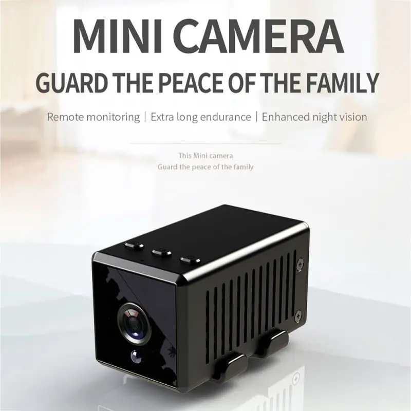 D9 Мини Wi-Fi камера 1080P ночного видения обнаружения движения видеокамера домашний монитор безопасности