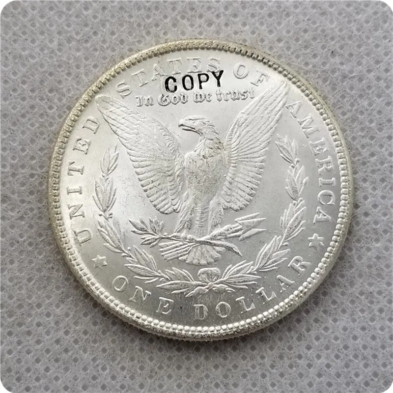 США 1921-P, S, D Morgan монета доллар копия монет памятные монеты-копии монет медаль коллекционные монеты