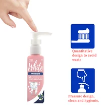 Отбеливающая зубная паста черника фруктовый вкус интенсивное удаление пятен свежее дыхание зубная паста Горячая