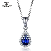 ML Natural Sapphire 18K Pure Gold Pendant Real AU 750 Solid Gold Upscale Trendy Classic Party Fine Jewelry Hot Sell New 2020 Fine Jewelry ML Natural Sapphire 18K Pure Gold Pendant Real AU 750 Solid Gold Upscale Trendy Classic Party Fine Jewelry Hot Sell New 2020 Fine Jewelry