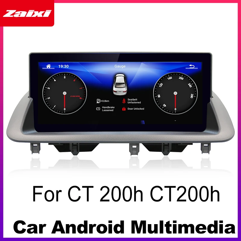 Android автомобильный мультимедийный плеер для Lexus CT 200h CT200h 2011 ~ 2018 WiFi GPS Navi карта