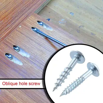 

100pcs/bag High Strength Oblique Hole Self-tapping Screws for Pocket Jig tools