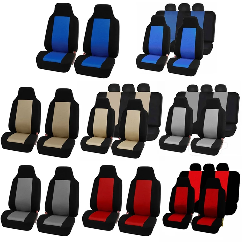 

Automobiles Seat Covers New 9/set Universal Car Seat Cover Car Interior Design Decorative Protection Type Interior Accessories