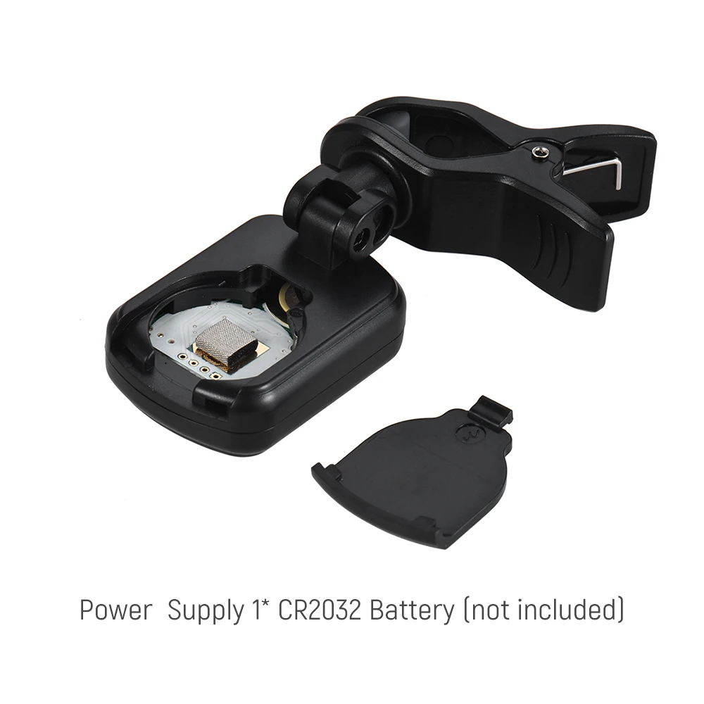 Guitar Tuner Foldable Rotatable Clip-on High Sensitivity For Bass Ukulele Chromatic Accessories AROMA AT-01A/101
