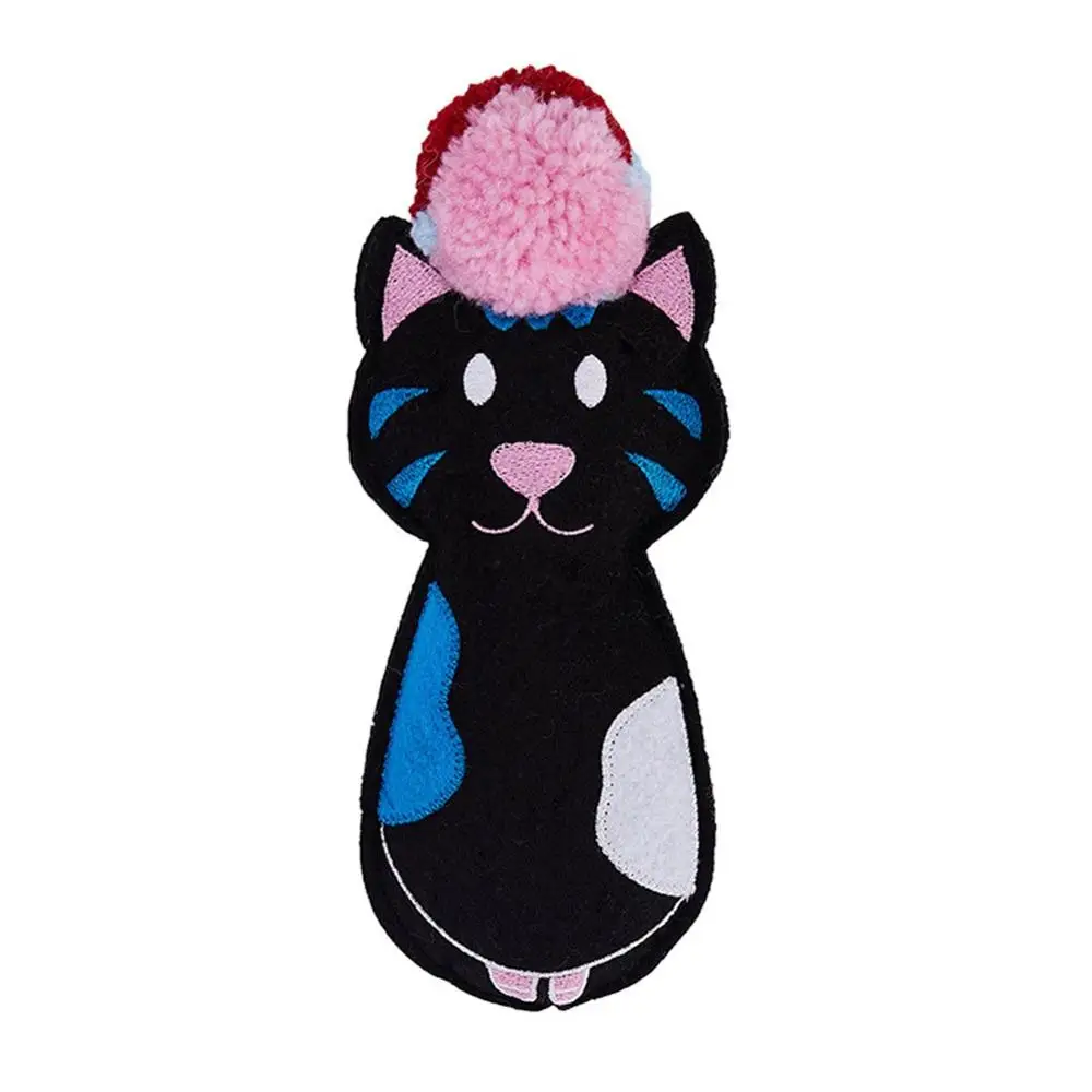 Игрушки для домашних животных, кошек, кошек, играющих в Жевательные Зубы, интерактивный плюшевый очищающий игрушка, царапающийся кошачий мячик, шлифованные зубы, жевательные игрушки - Цвет: C