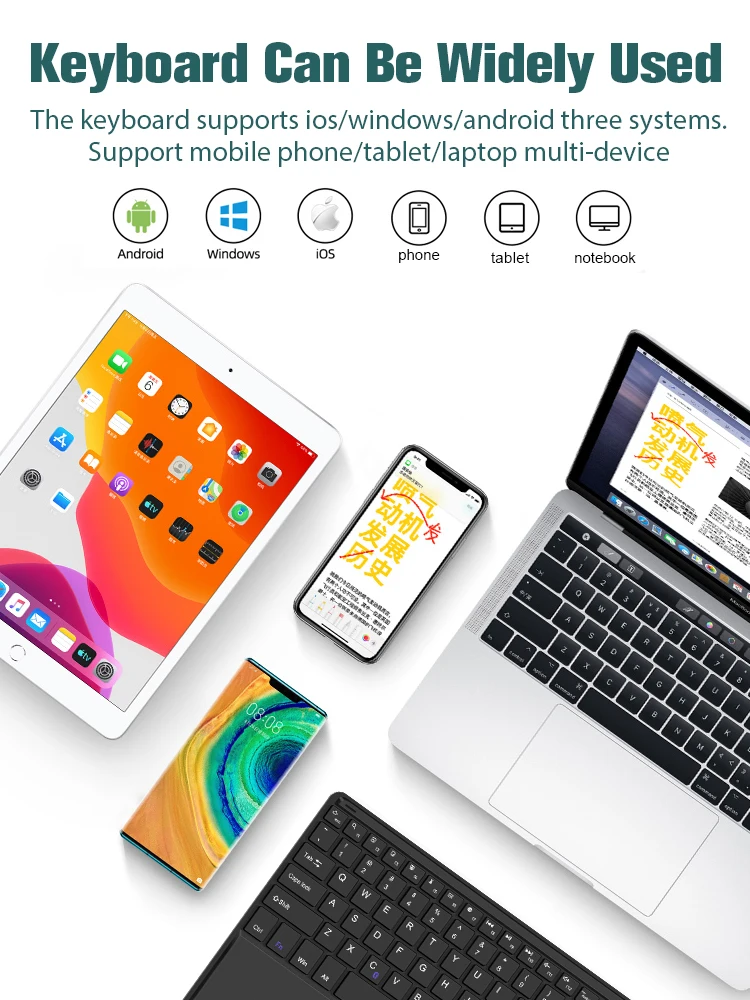 Touchpad Keyboard Case for Samsung galaxy tab S7 SM T870 T875 Buletooth Keyboard for Galaxy tab S6 Lite Cover 10.4 2020