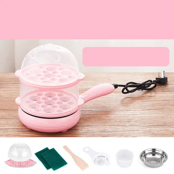 

Multifunction Household Electric Egg Omelette Cooker Eggs Boiler Food Steamer Pancake Fried Steak Frying Pan Breakfast Maker