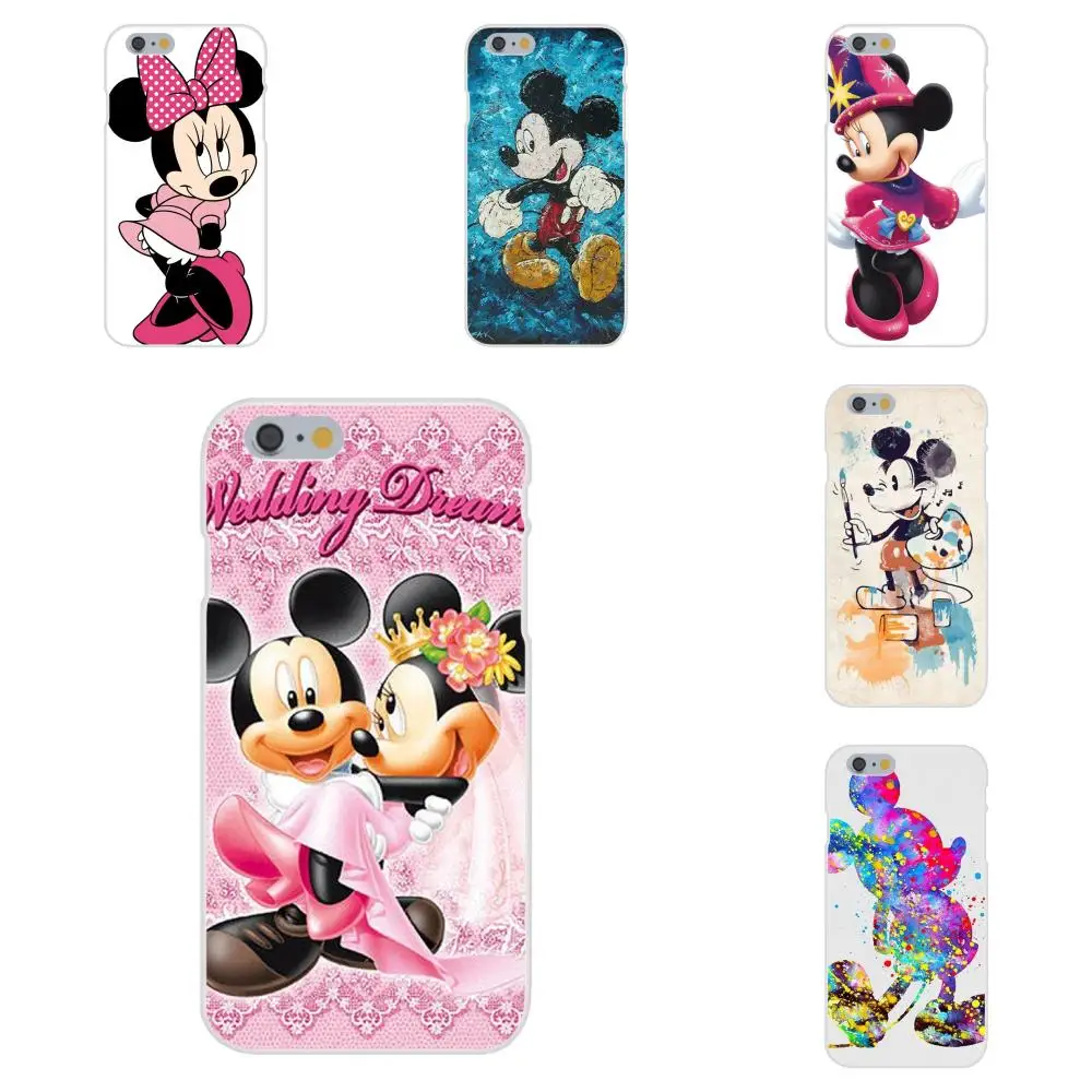 

Soft Case Coque Cover For Xiaomi Redmi Mi 4 7A 9T K20 CC9 CC9e Note 7 9 Y3 SE Pro Prime Go Play Minnie Mickey Mouse Cute