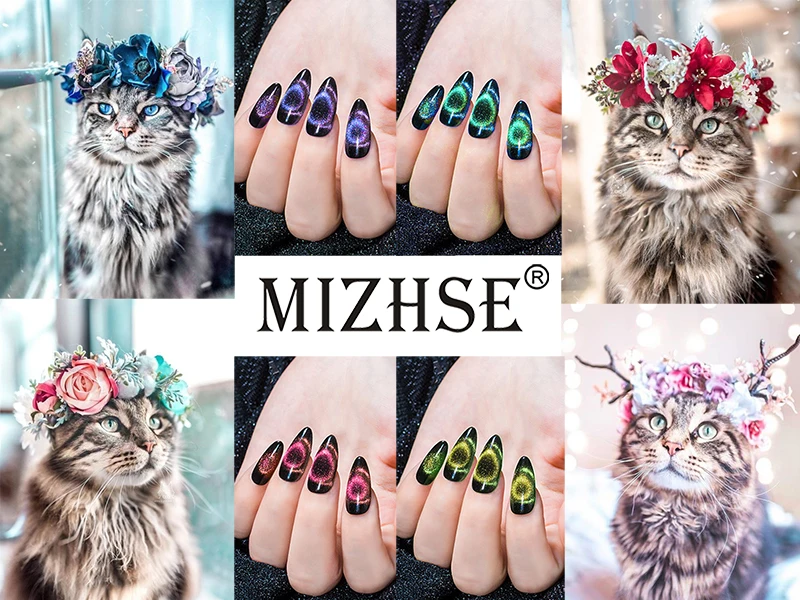 MIZHSE Гель-лак 10 мл 9D Магнитный Гель-лак для ногтей с эффектом «кошачий глаз» с системой Soak Off УФ; светодиоды; ногти Лаки! полупостоянная солнцезащитные очки "кошачий глаз" нейл-арта
