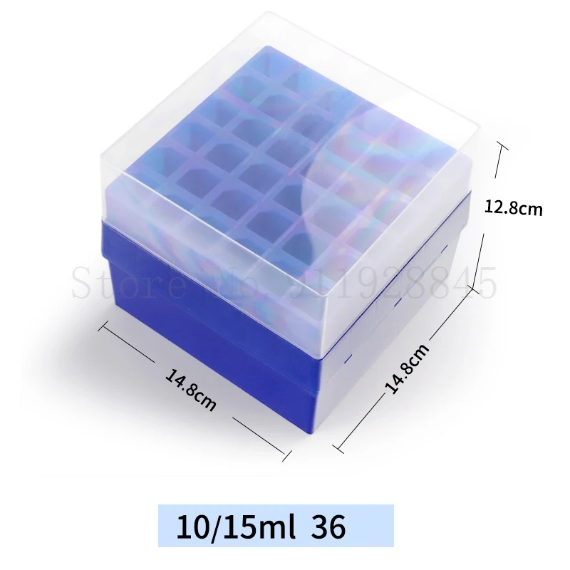 1piece 10/15ml 50ml plastic Centrifuge tube box Plastic freezer box cryogenic storage