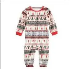 baby 3M Комплект из 2 предметов; одинаковая Рождественская хлопковая одежда для всей семьи; Новинка года; домашняя пижама для мамы, папы, дочери и сына с изображением медведя и рождественской елки; комплект одежды - Цвет: baby 3M