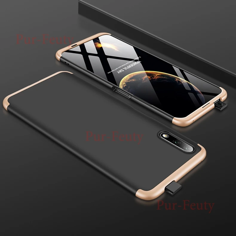 D Чехол для Huawei Honor 9 X Honor9X HLK-TL00 Etui 360 градусов Полная защита чехол для телефона Huawei Honor 9X9 X HLK TL00 x9 - Цвет: D