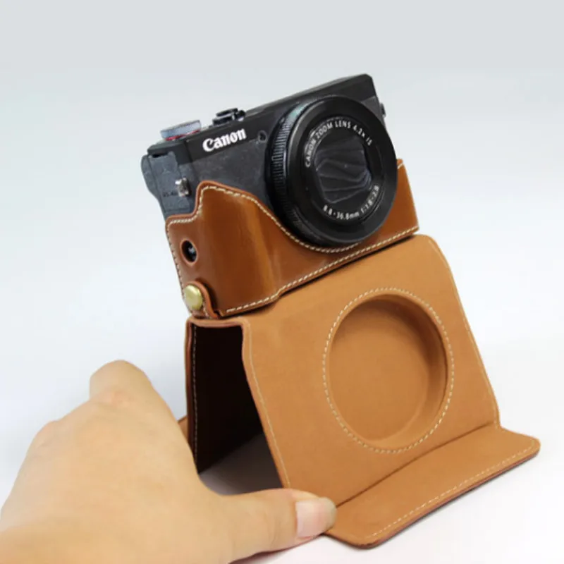 Защитная сумка для камеры Canon Powershot G7X III G7X Mark 3 из искусственной кожи