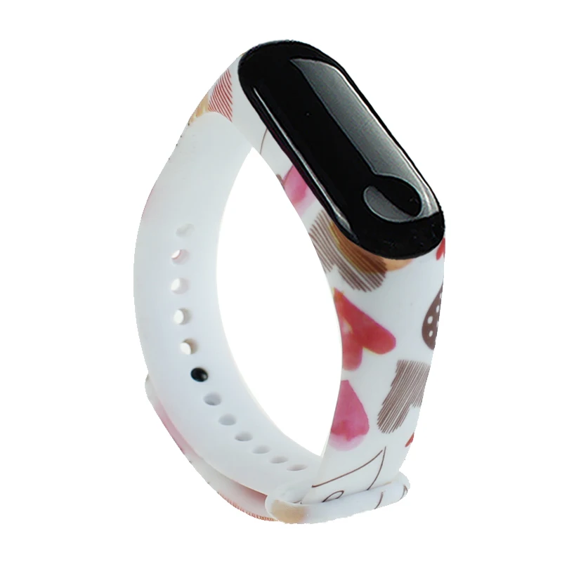 Спортивный наручный ремешок для часов Li mi ted для Xiaomi mi band 3 для Xiaomi mi Band 3 умный браслет силиконовый замена
