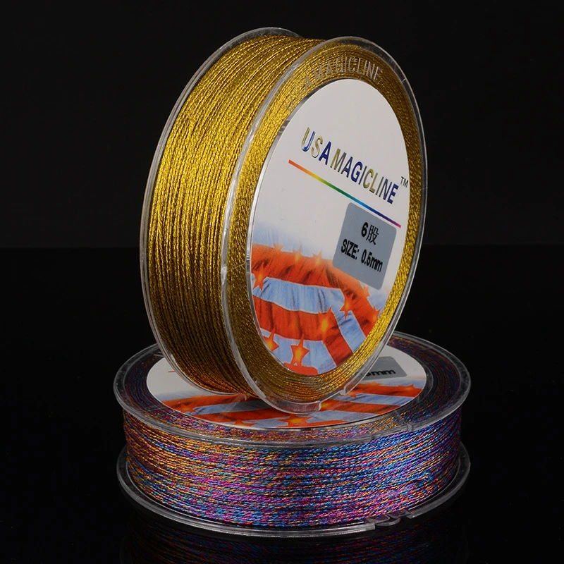 

MOQ=1PC Cords Nonelastic Golden Silver multicolor Wear-resisting DIY Necklace Bracelet Jewelry Accessories Rope/String/Thread